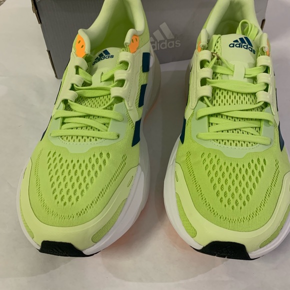 Mens Adidas ADISTAR Pulse Lime / Real Teal / Flash Orange GX3014 Running Size 10 - Picture 7 of 9